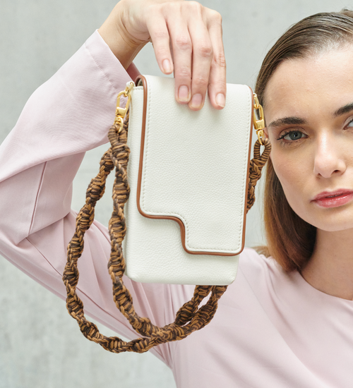 The Culture Bag White Camel